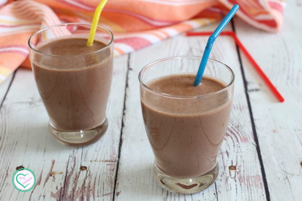 Smoothie met pindakaas