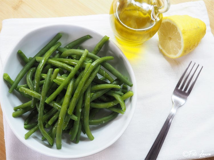 Eenvoudige en lichte sperziebonensalade: Gemakkelijk recept met olie en citroen