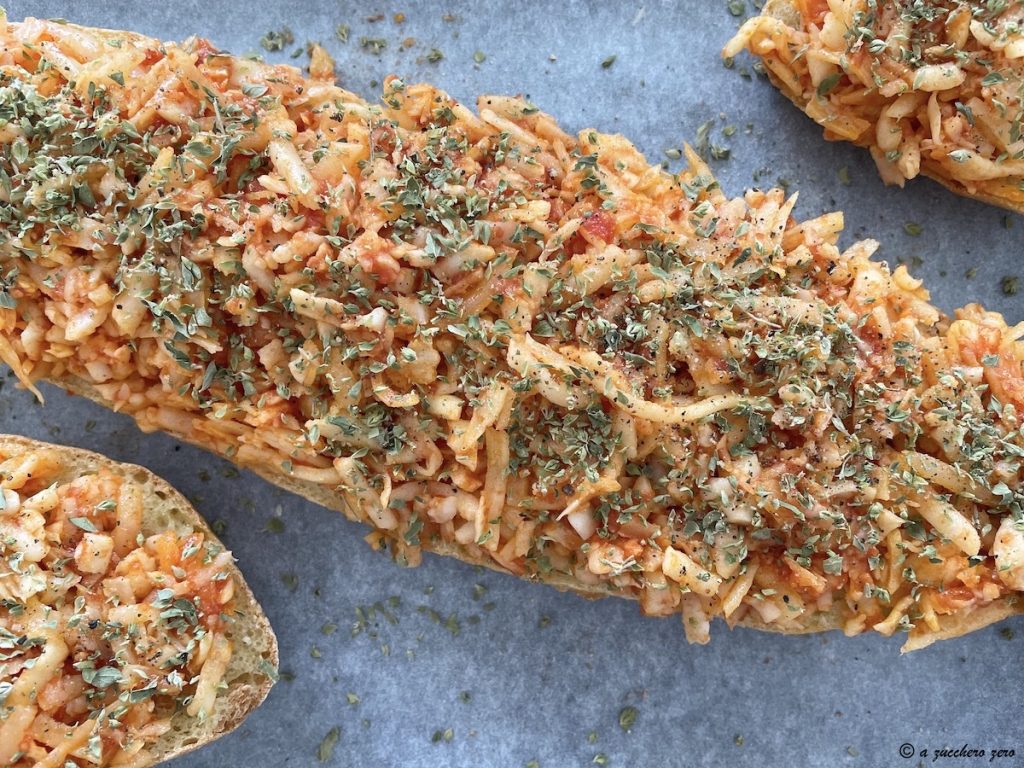 Stokbrood alla pizzaiola