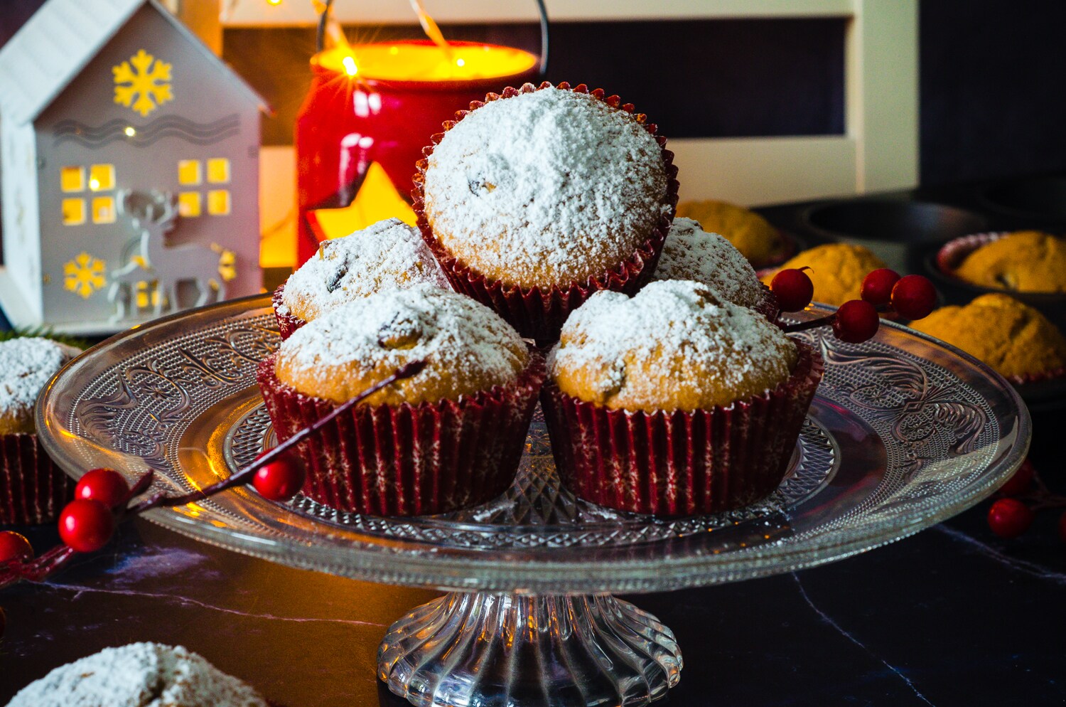 Stollen muffin
