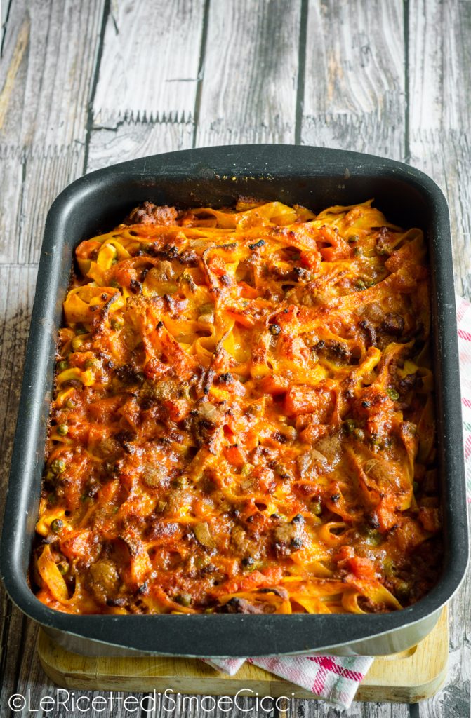 Tagliatelle uit de oven
