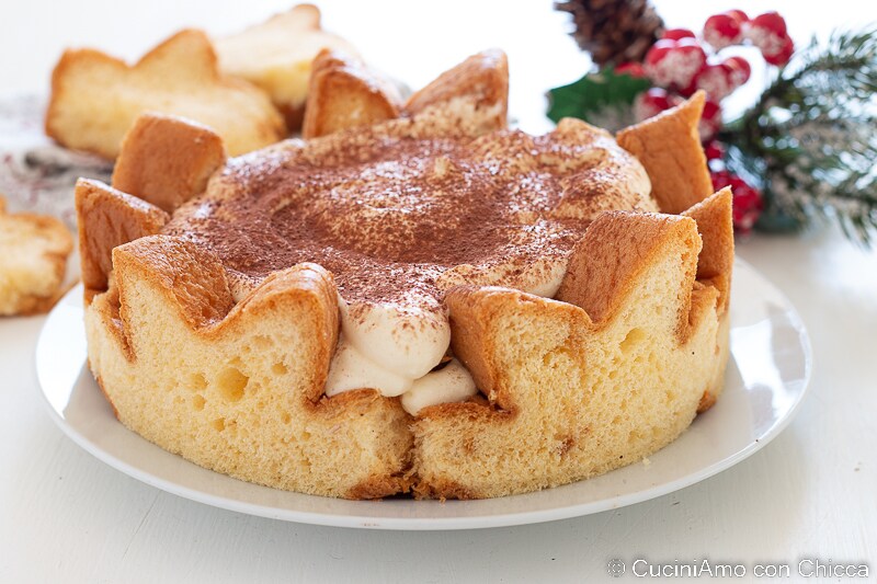 Tiramisu Pandoro Taart