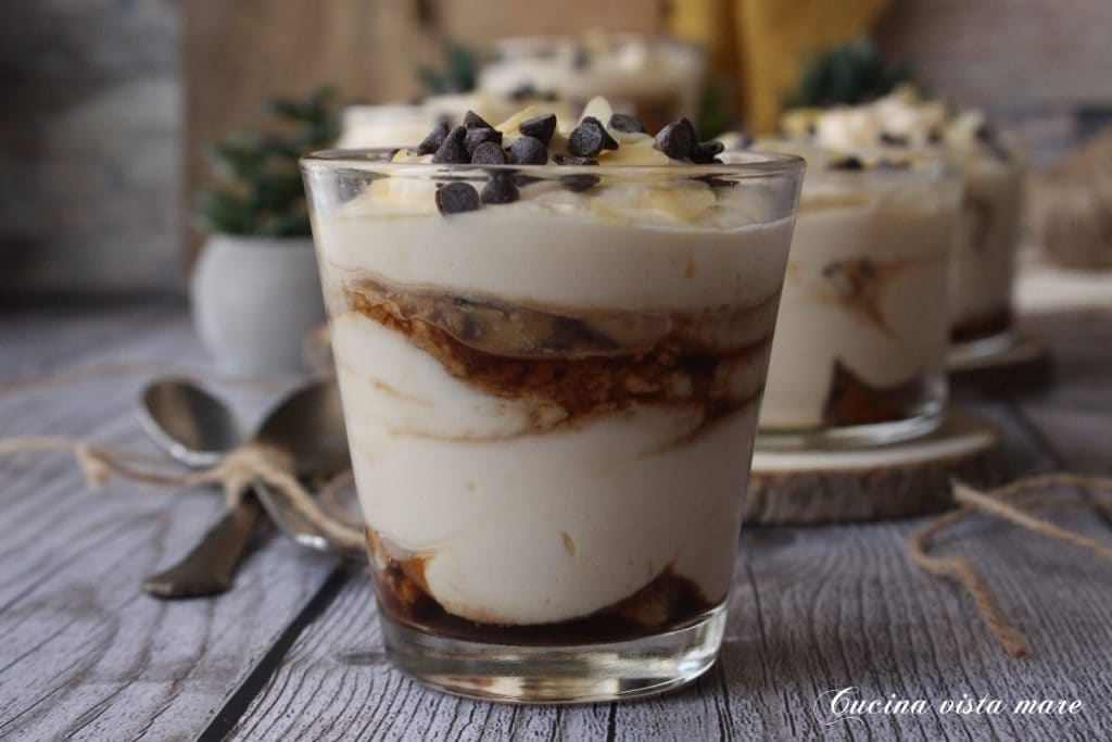 Toscaanse tiramisù Cucina vista mare