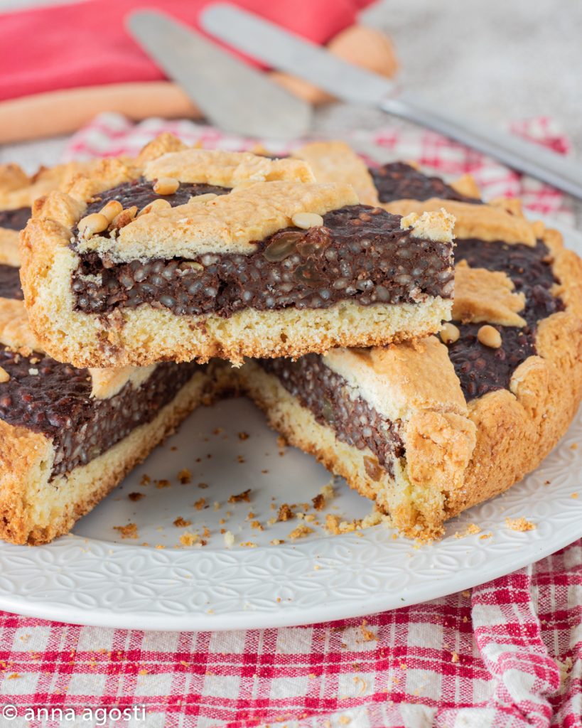 Torta coi bischeri typische Toscaanse taart