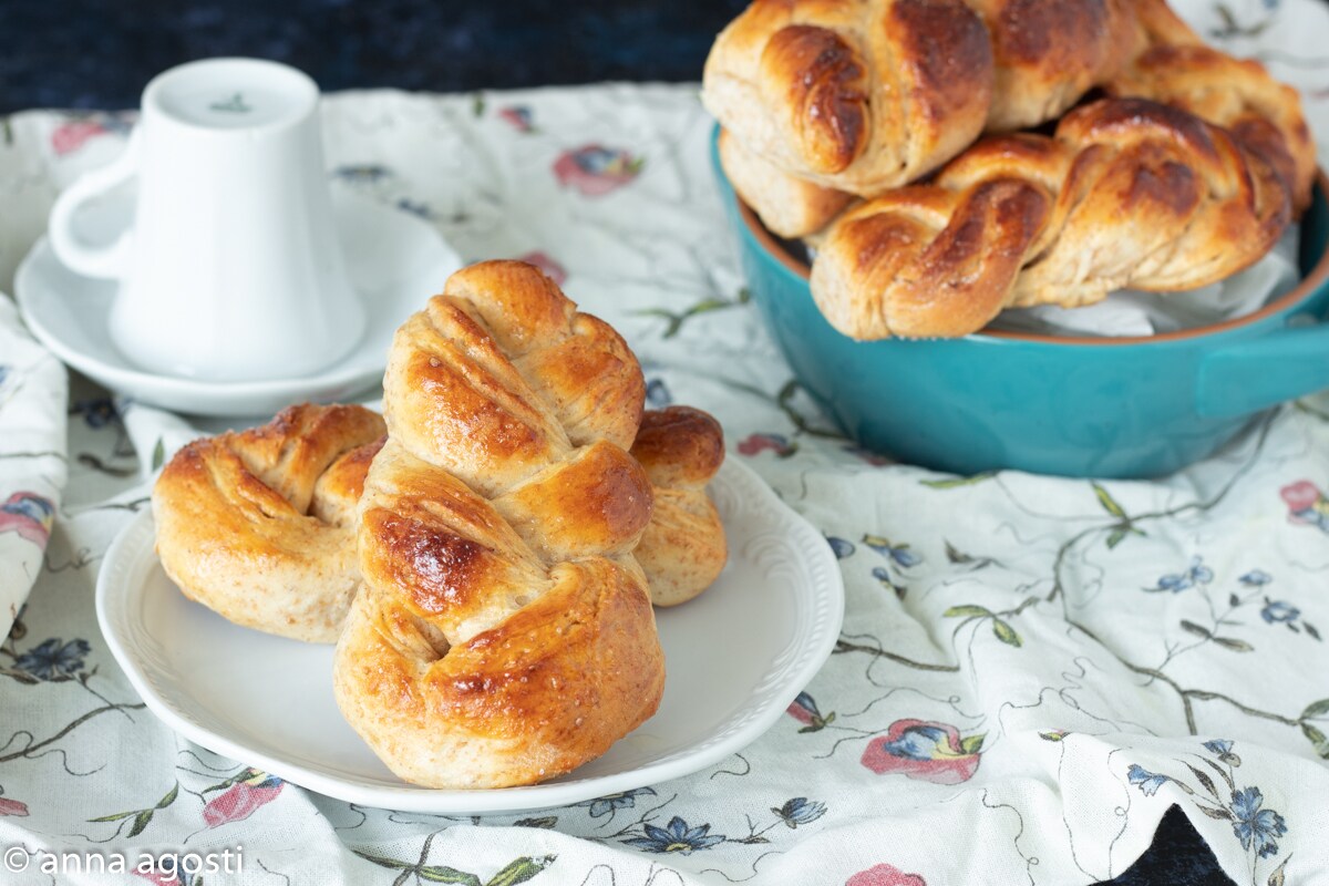 Vlechtjes van Briochebrood