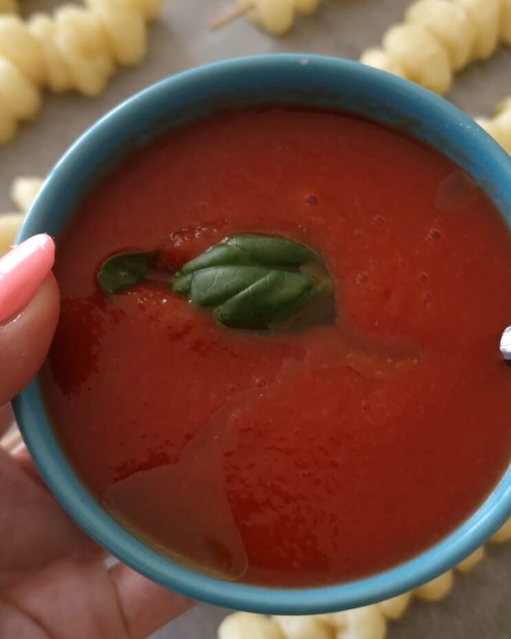 Gnocchi spiesjes met tomaat