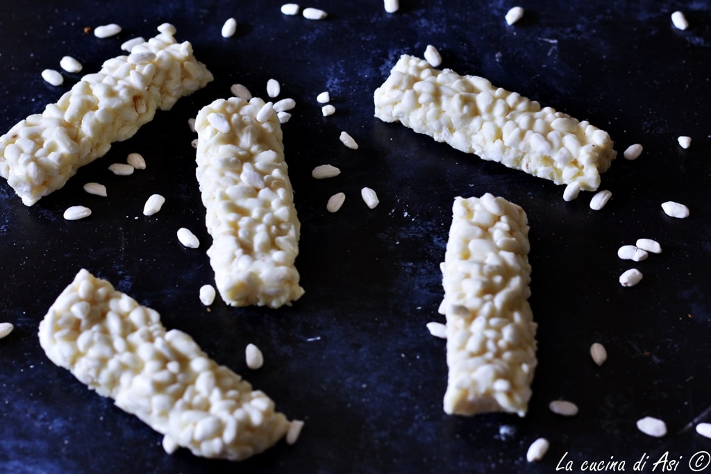 Witte chocolade repen