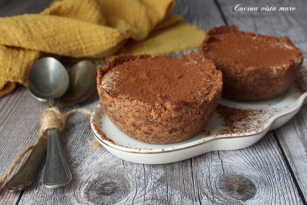 Yoghurtmandjes Keuken met zeezicht