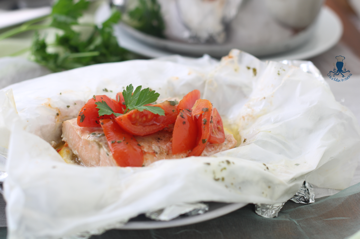 Zalm in folie in de snelkookpan, eenvoudig en snel recept