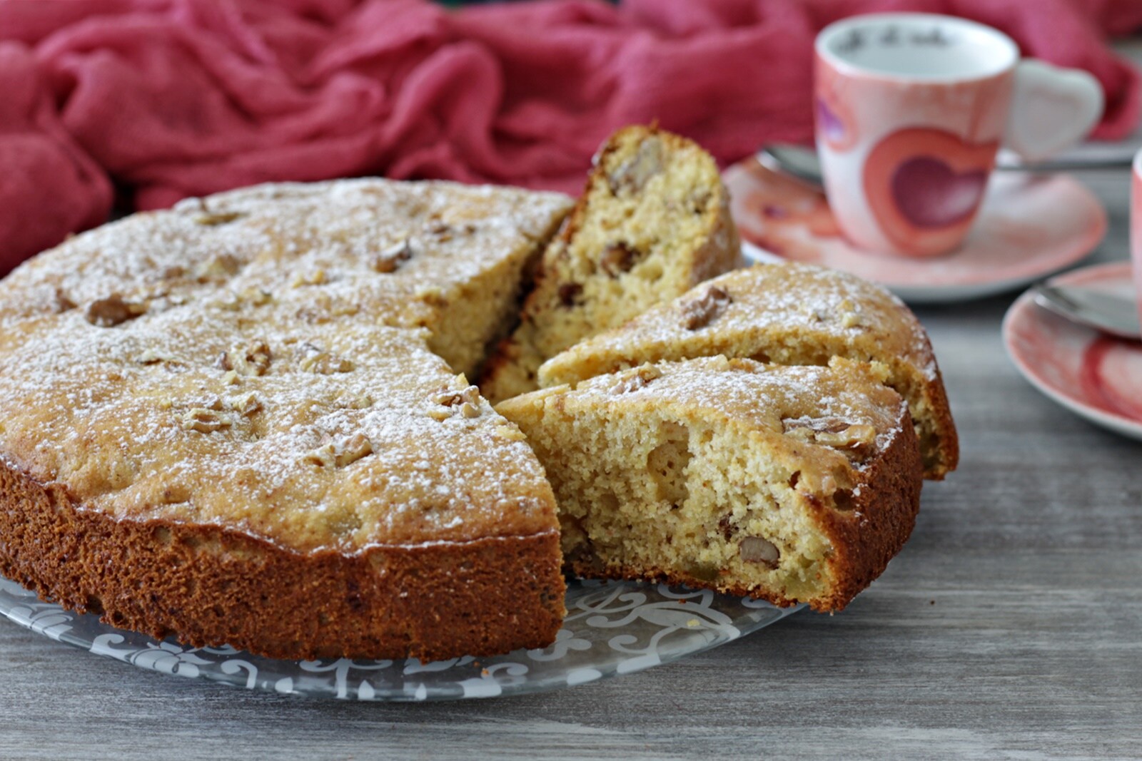 ZACHTE CAKE met vijgen en walnoten