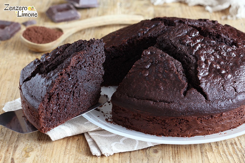 Zachte chocoladetaart