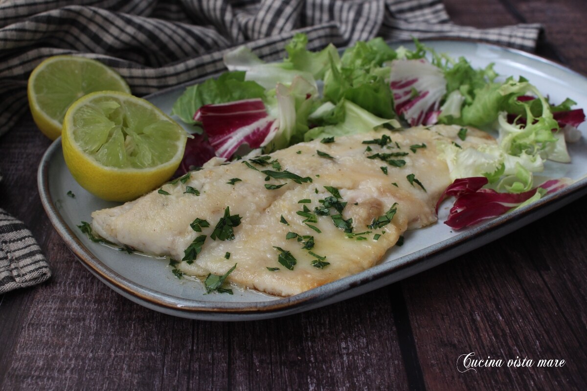 Zeebaarsfilet met limoen