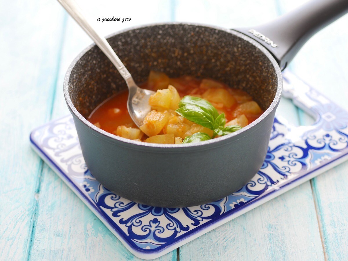 Lange courgette gestoofd Siciliaans recept