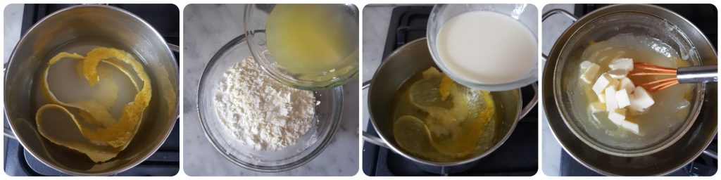 heel zachte cake gevuld met ricottacrème