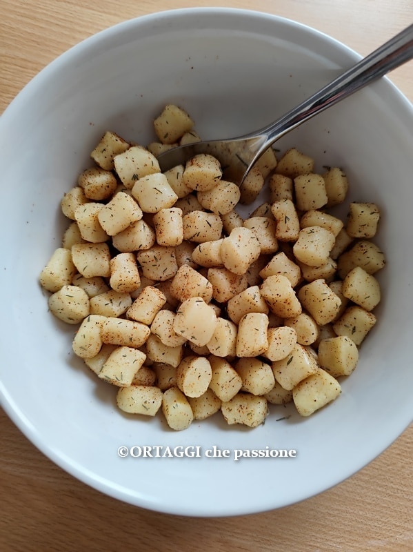 gnocchi mengen in de airfryer