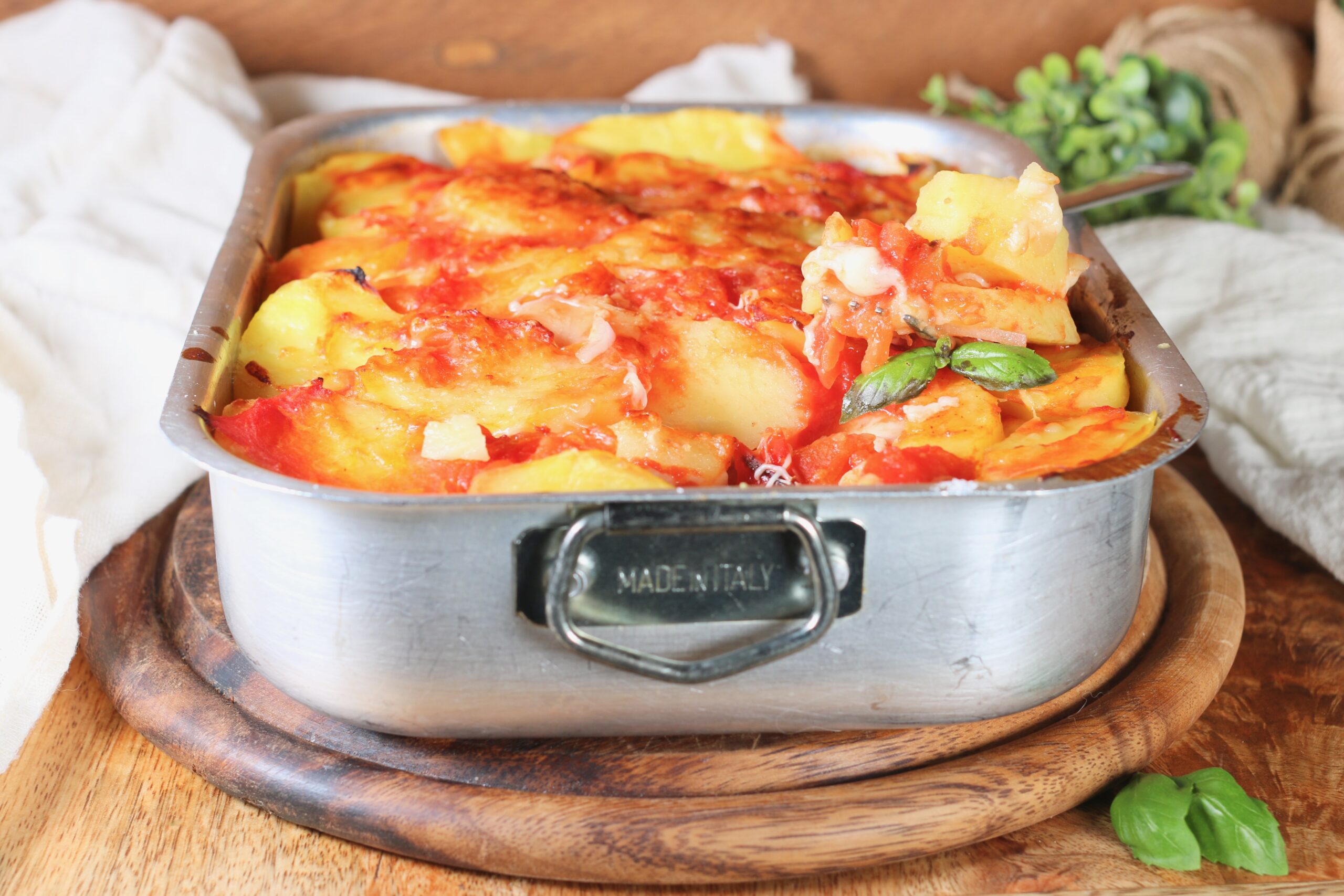 Aardappelschotel uit de oven