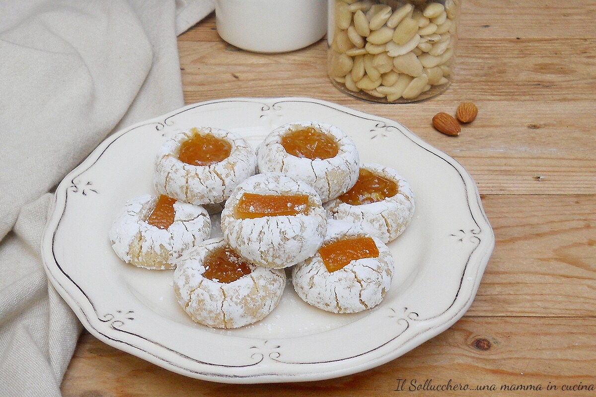 Amandelkoekjes met sinaasappel