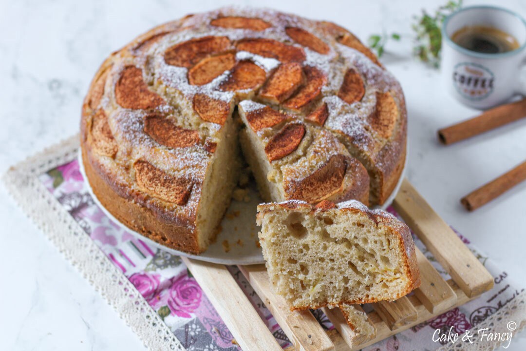 Appeltaart met kaneel
