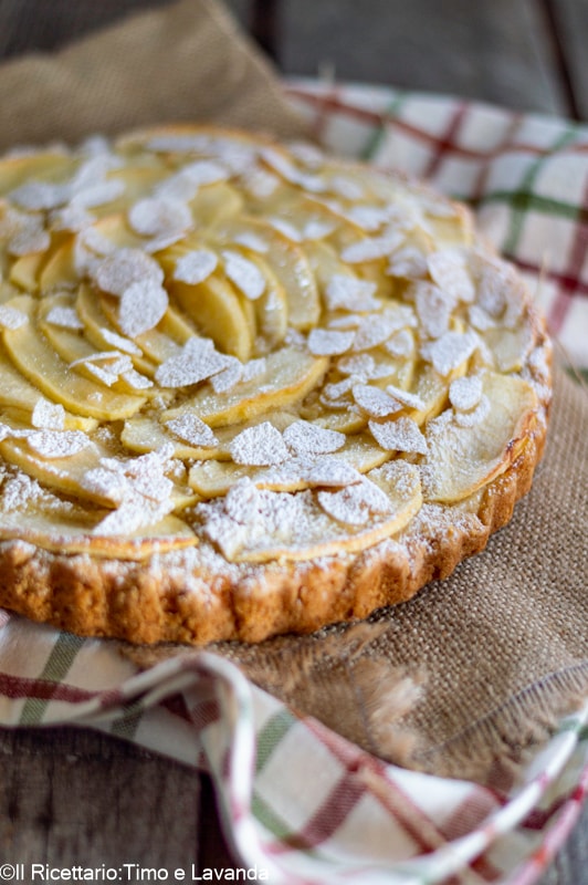 appeltaart met sinaasappelcrème