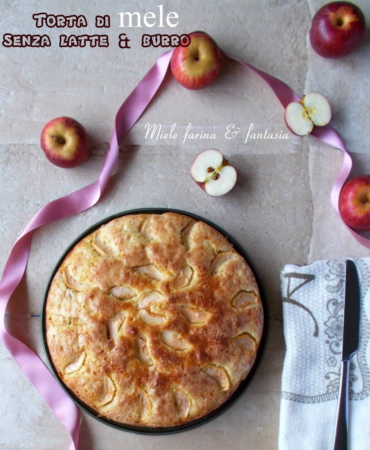 Appeltaart. Gemakkelijk recept