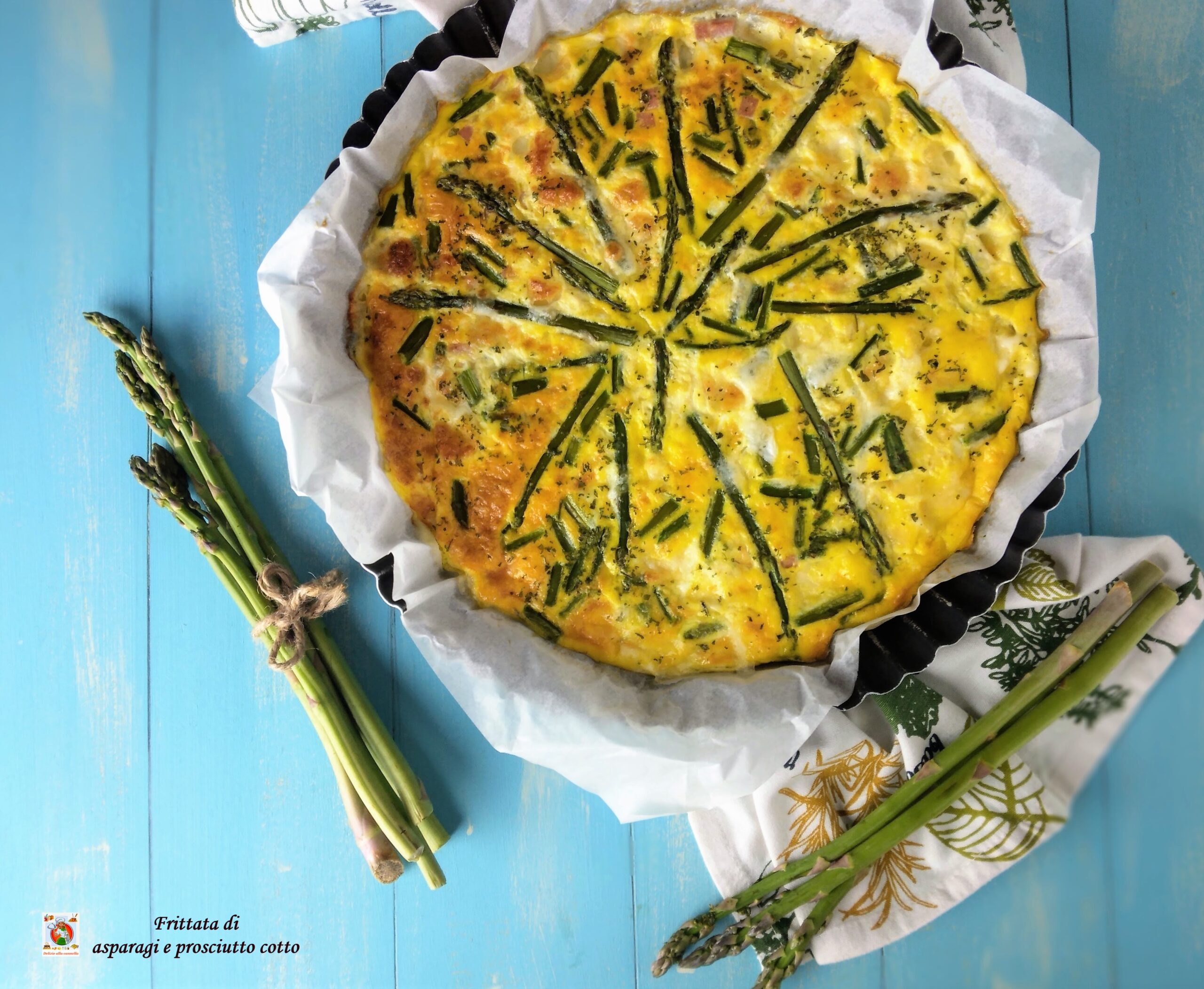 Asperge- en gekookte hamomelet: een smakelijke en smeltende lentetraktatie gebakken in de oven