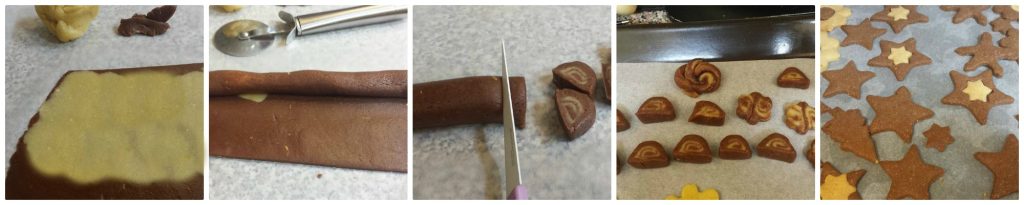 Gemengde koekjes cadeau voor Kerstmis