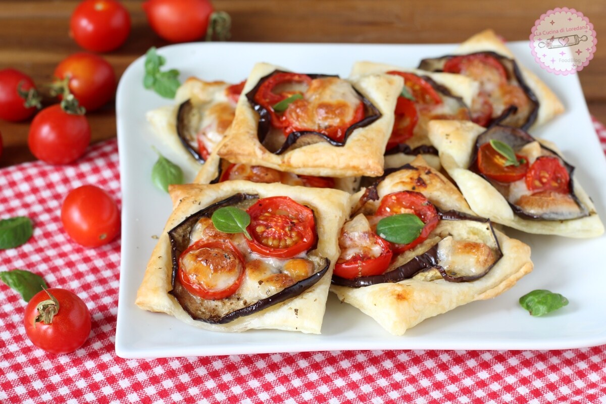 BLADERDEEGGEBAKJES MET AUBERGINES de eenvoudigste en de lekkerste