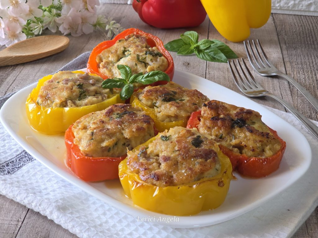 Gevulde Paprika Medaillons