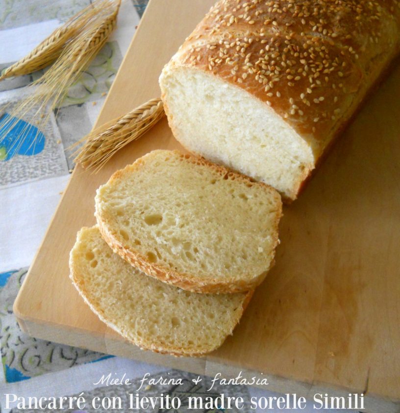Brood van de zussen Simili met natuurlijke gist