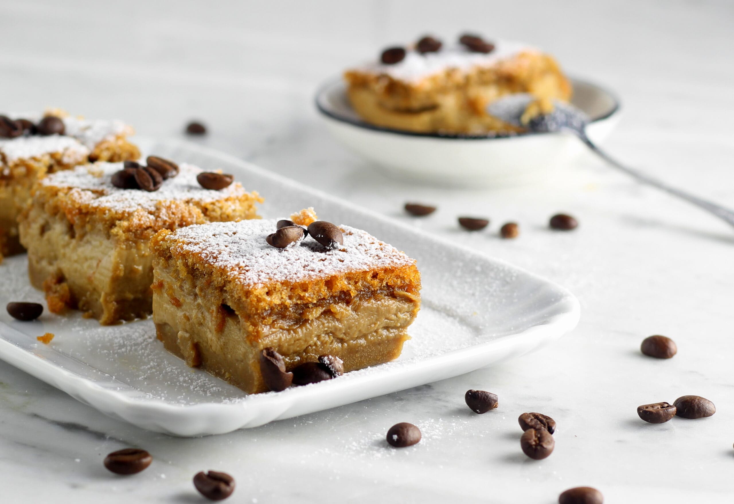 Koffie Pudding Taart