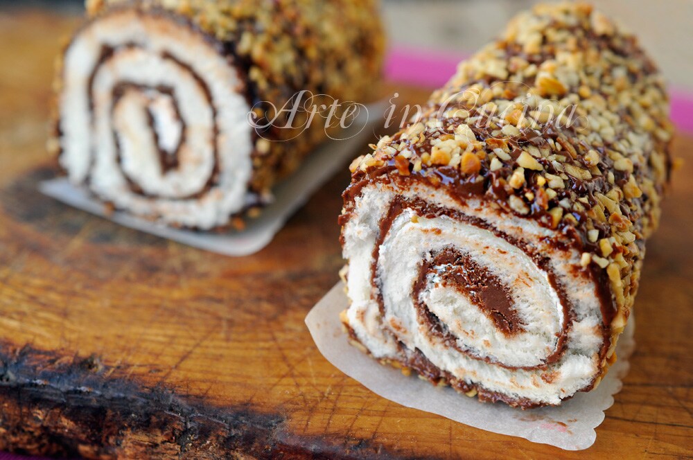 Cannoli van pancarré nutella en koude room vickyart kunst in de keuken