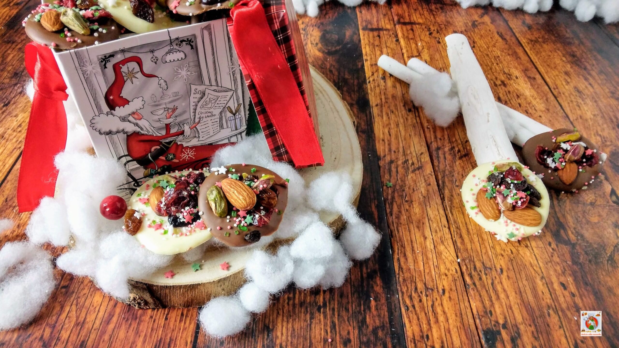 Chocolaatjes met gemengde noten: het zoete geschenk om aan je beste vrienden te geven.