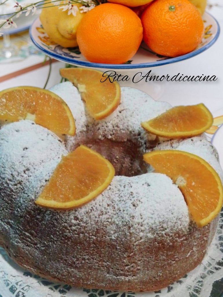 Dieetvriendelijke sinaasappelcake sinaasappel