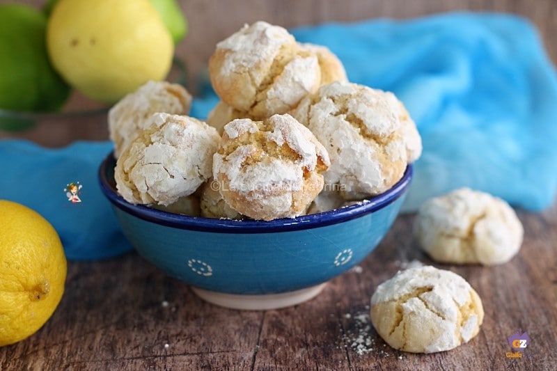 Lemon crinkles cookies – citroenkoekjes