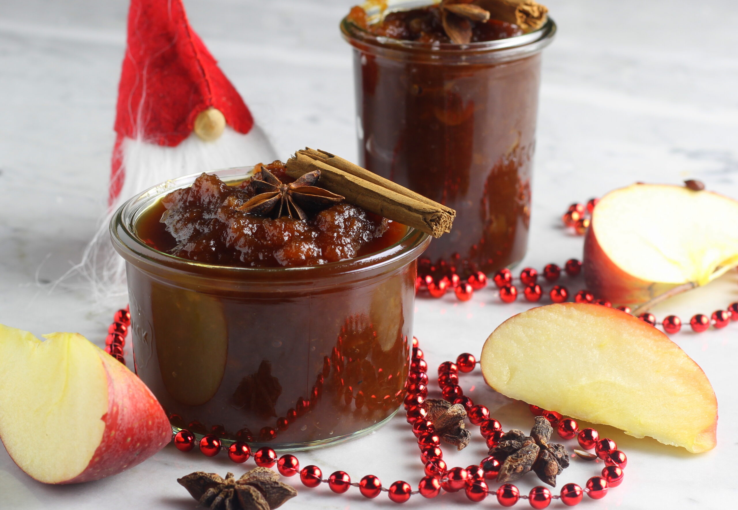 Gekruide appelcompote