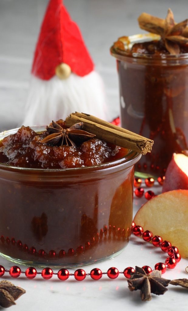 Gekruide appelcompote