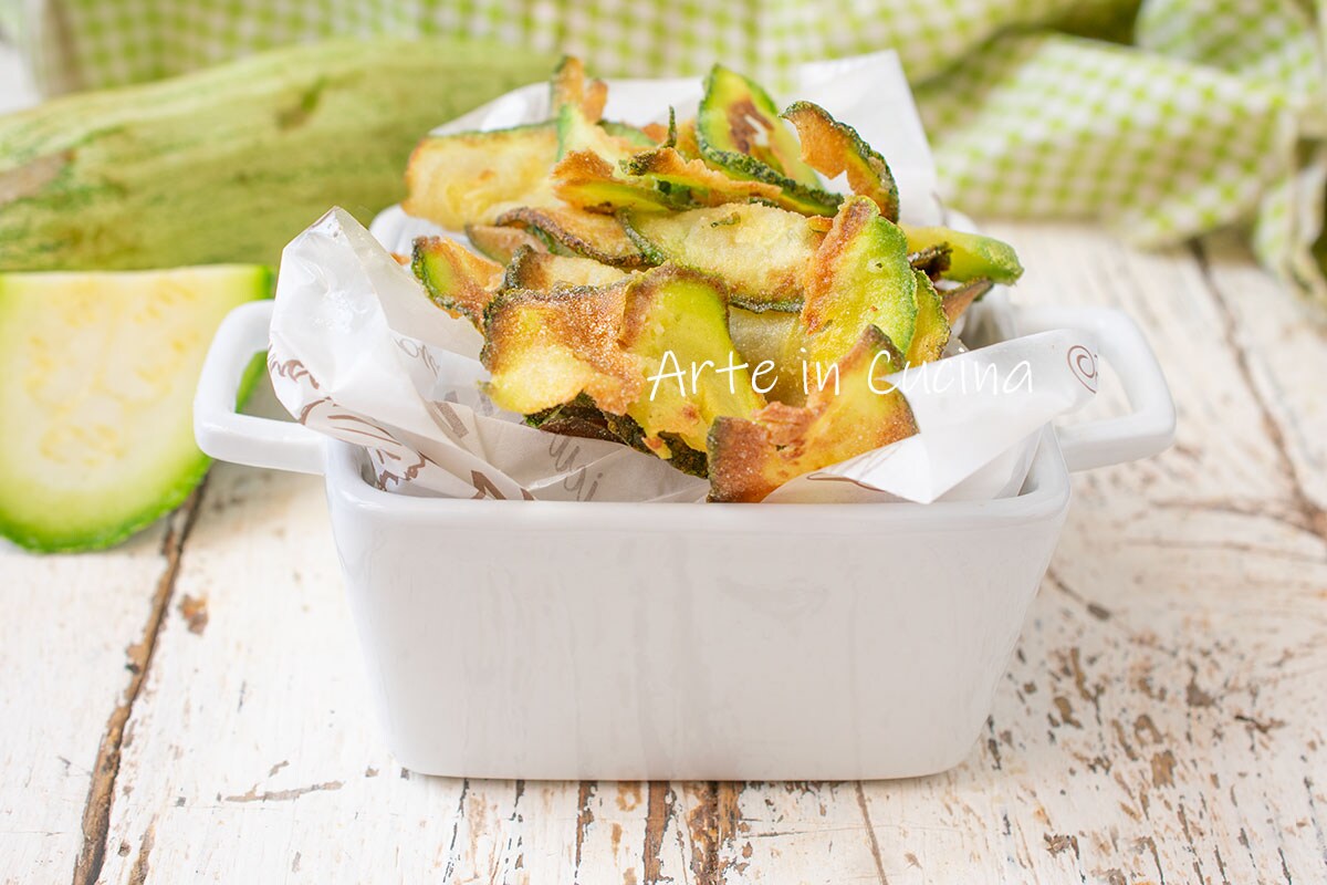 COURGETTE CHIPS in 5 minuten
