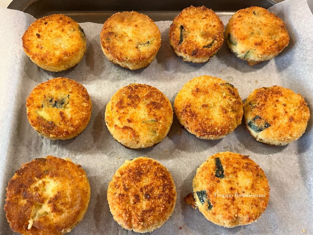 courgette en ricotta balletjes