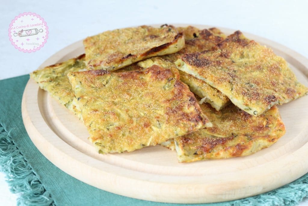 courgette- en uienflatbread