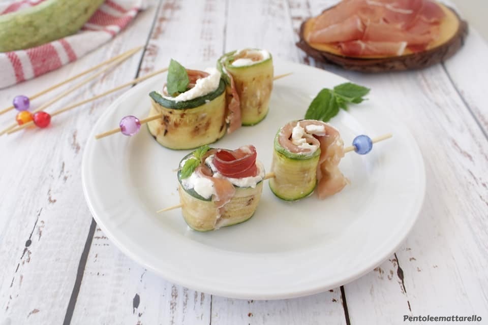 Courgetterolletjes