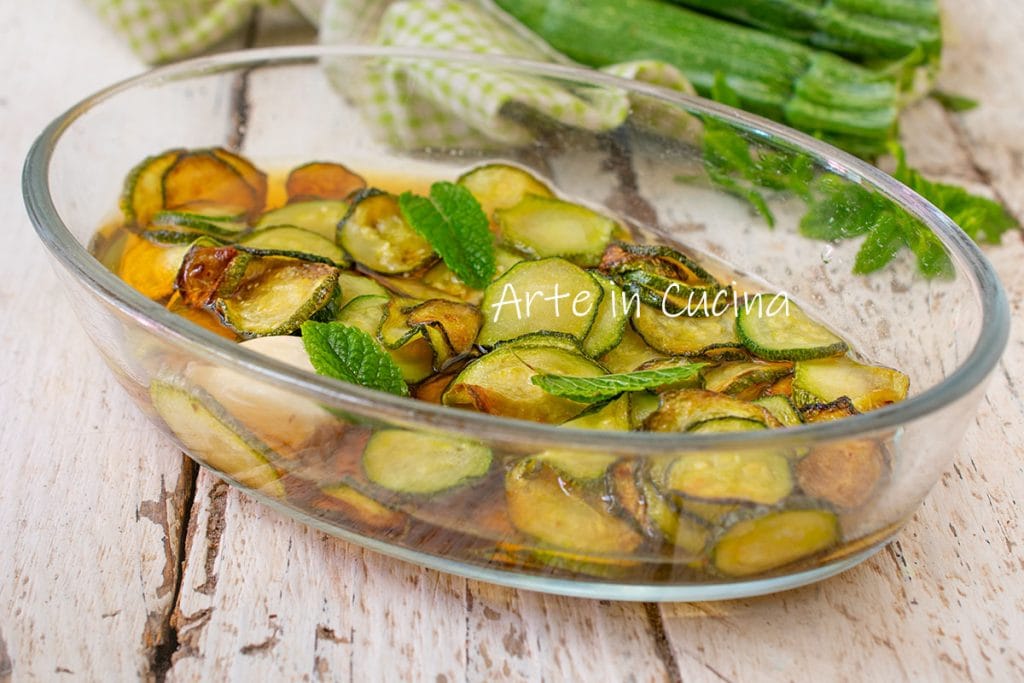 COURGETTES alla SCAPECE Napolitaans