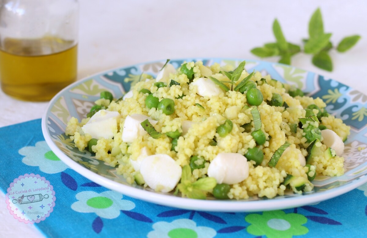 COUS COUS MET ERWTJES EN COURGETTES het perfecte recept voor een frisse en heerlijke eerste gang