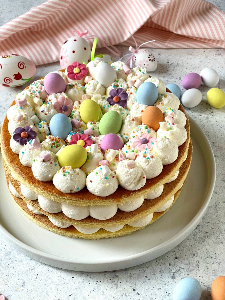 Cream tart voor Pasen
