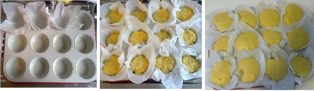 laat de mini cresce in de oven rijzen voor twee of drie uur