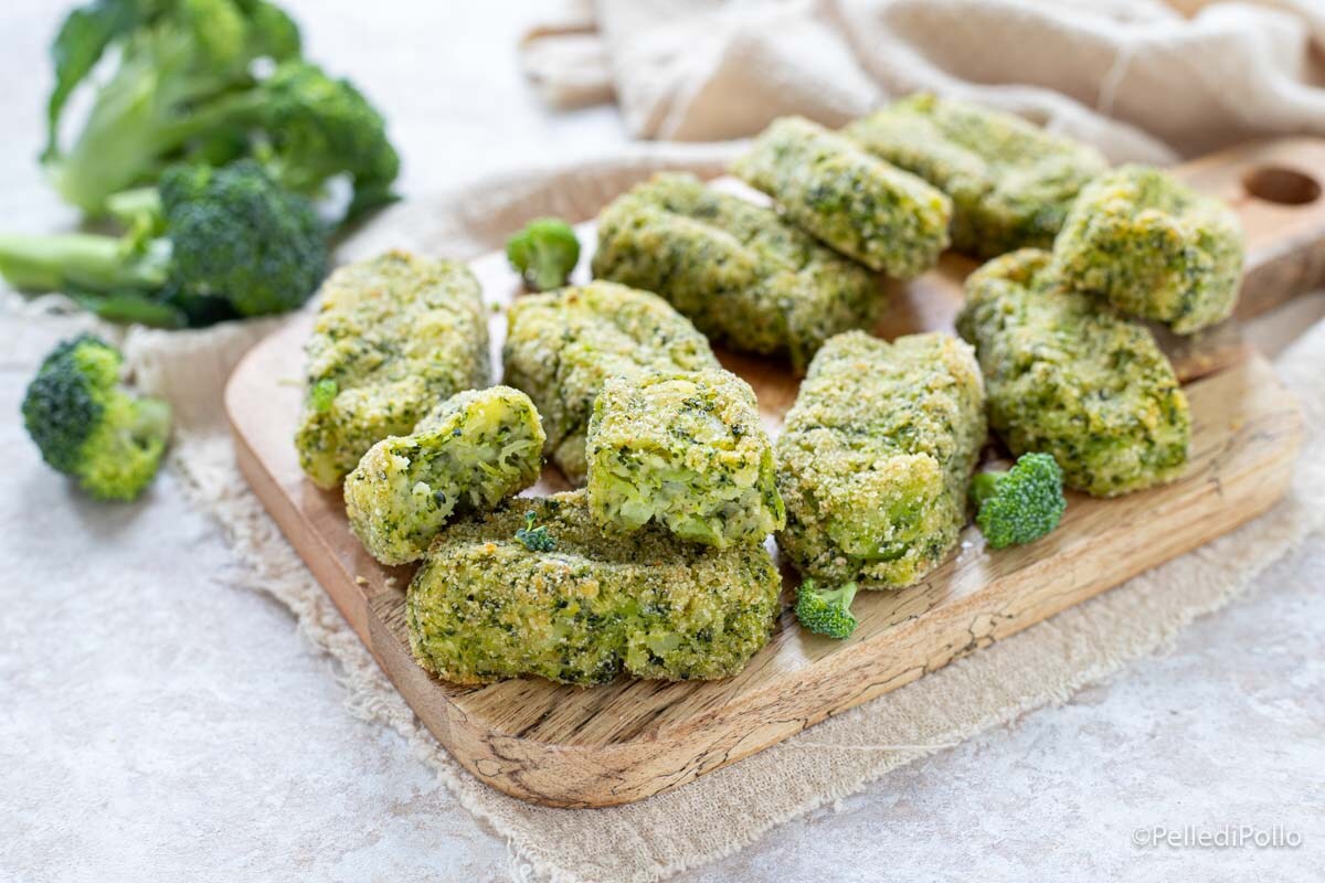 Broccoli en aardappel kroketten uit de oven