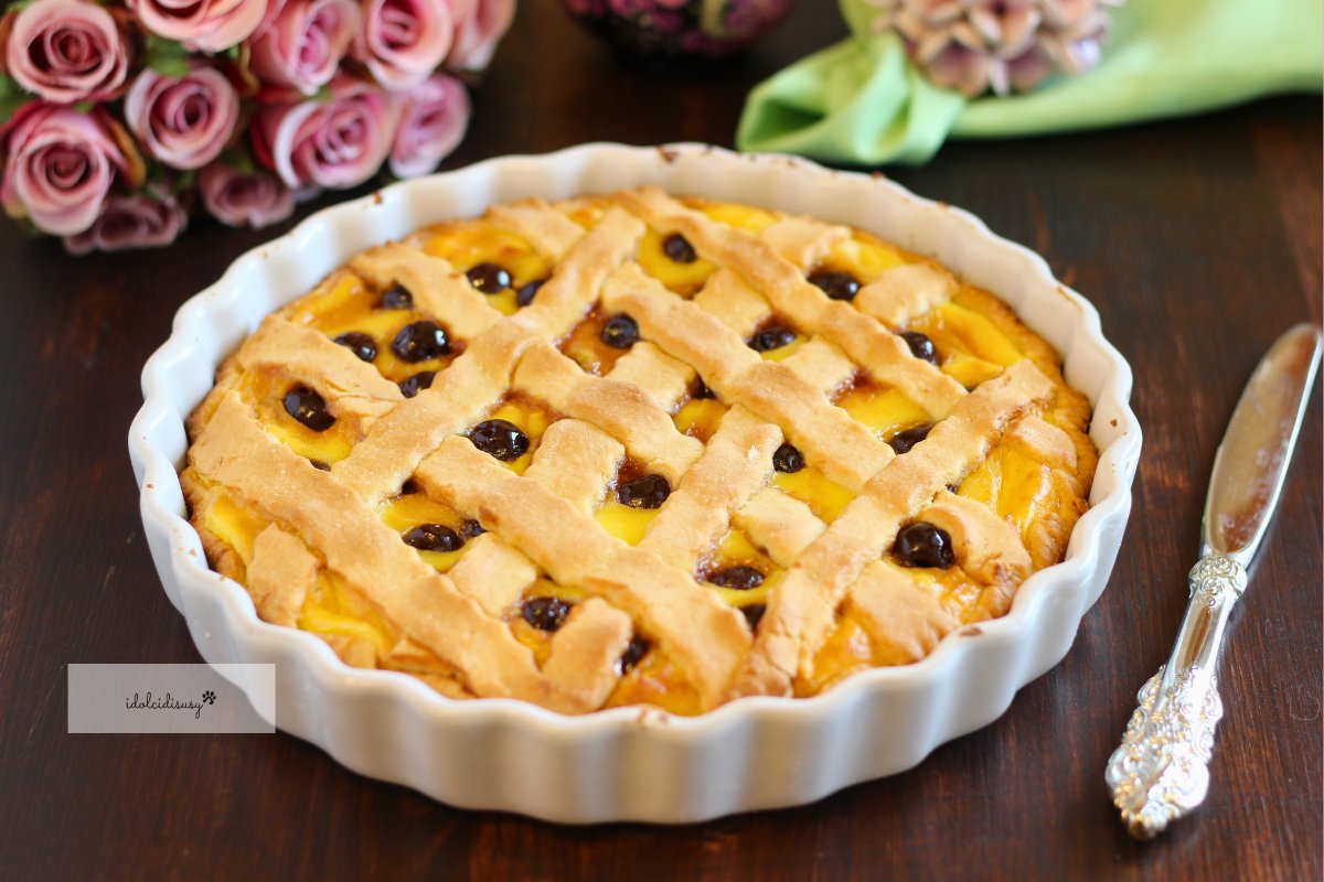 Crostata met room en amarene: Amalfitana crostata
