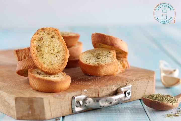 Crostini in heteluchtfriteuse