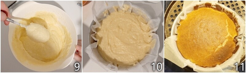 d. zachte kokostaart bakken in de oven