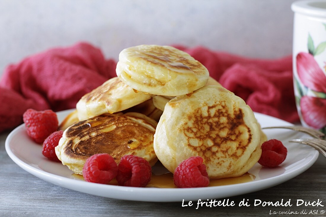 De pannenkoeken van Donald Duck