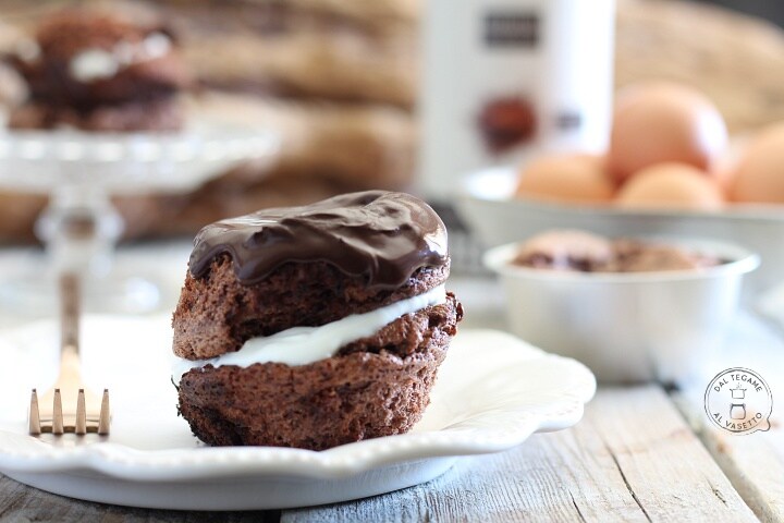 Dikke pannenkoek in heteluchtfriteuse